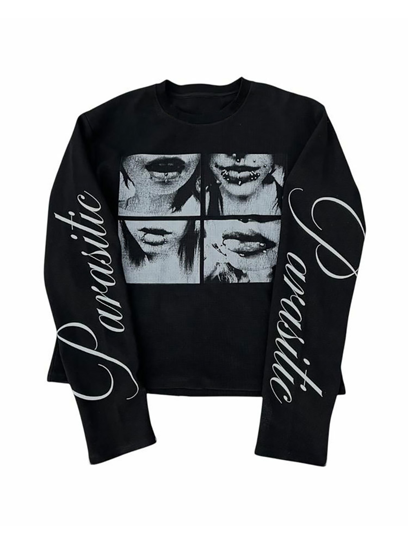 Summer Clothing Long Sleeve - Dark style street punk unisex long