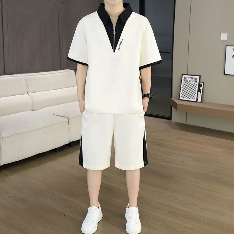 Summer Clothing Styles Men - Summer men's new style short-sleeved T-shirt