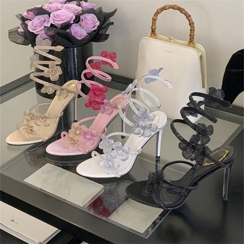 Summer Clothing Collection - Aneikeh 2026 Summer Open Toe Ankle