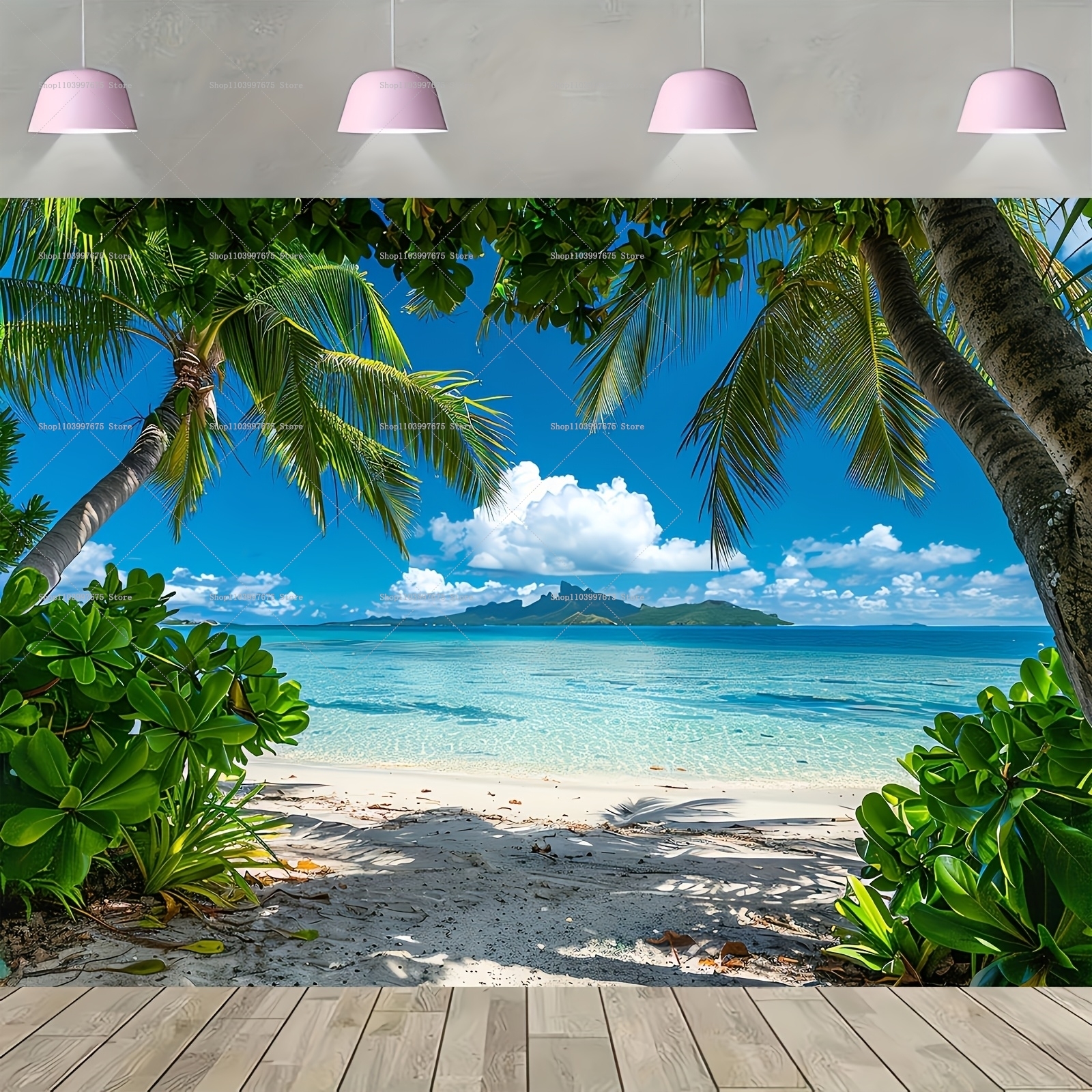 Summer Days Clothing - Spring&Summer Tropical Beach Sea View Backdrops