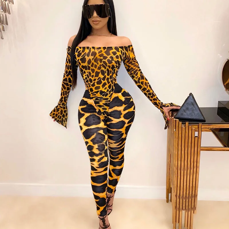 Summer Clothing In Winter - Leopard Print Two Piece Set for