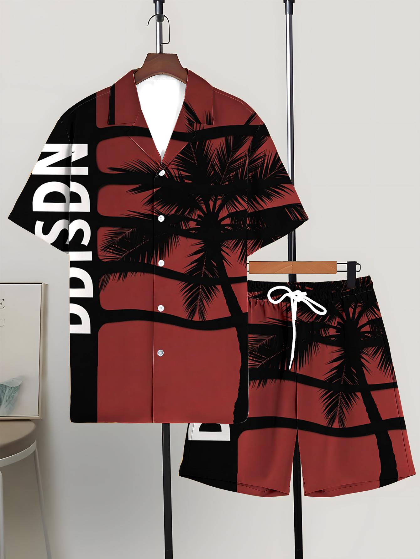 Summer Knit Clothing - Men's Shirt Sets 2026 Spring/Summer men's