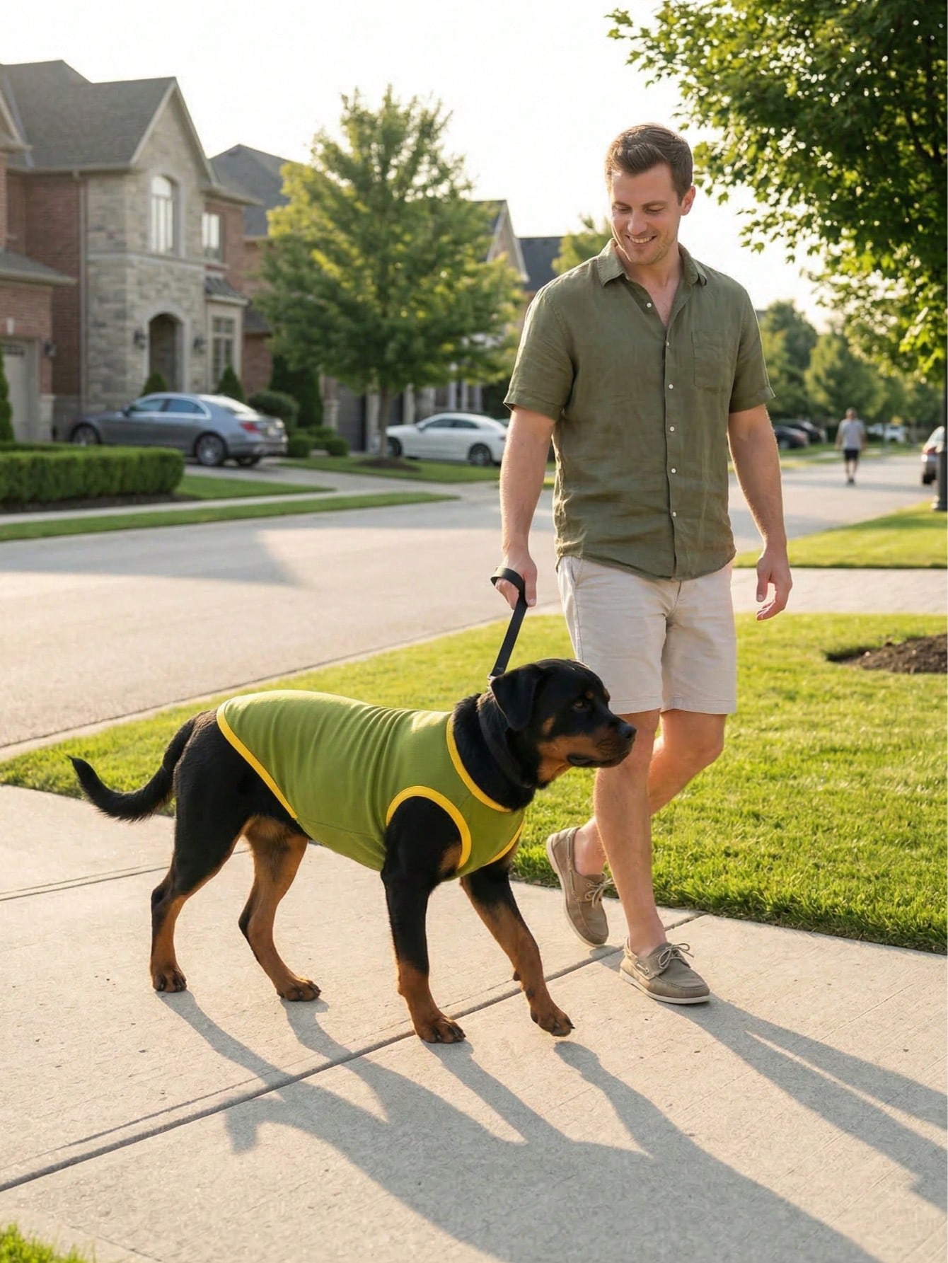 Soft Summer Yellow Clothing - Dog Tank Top, Dog Vest, Soft