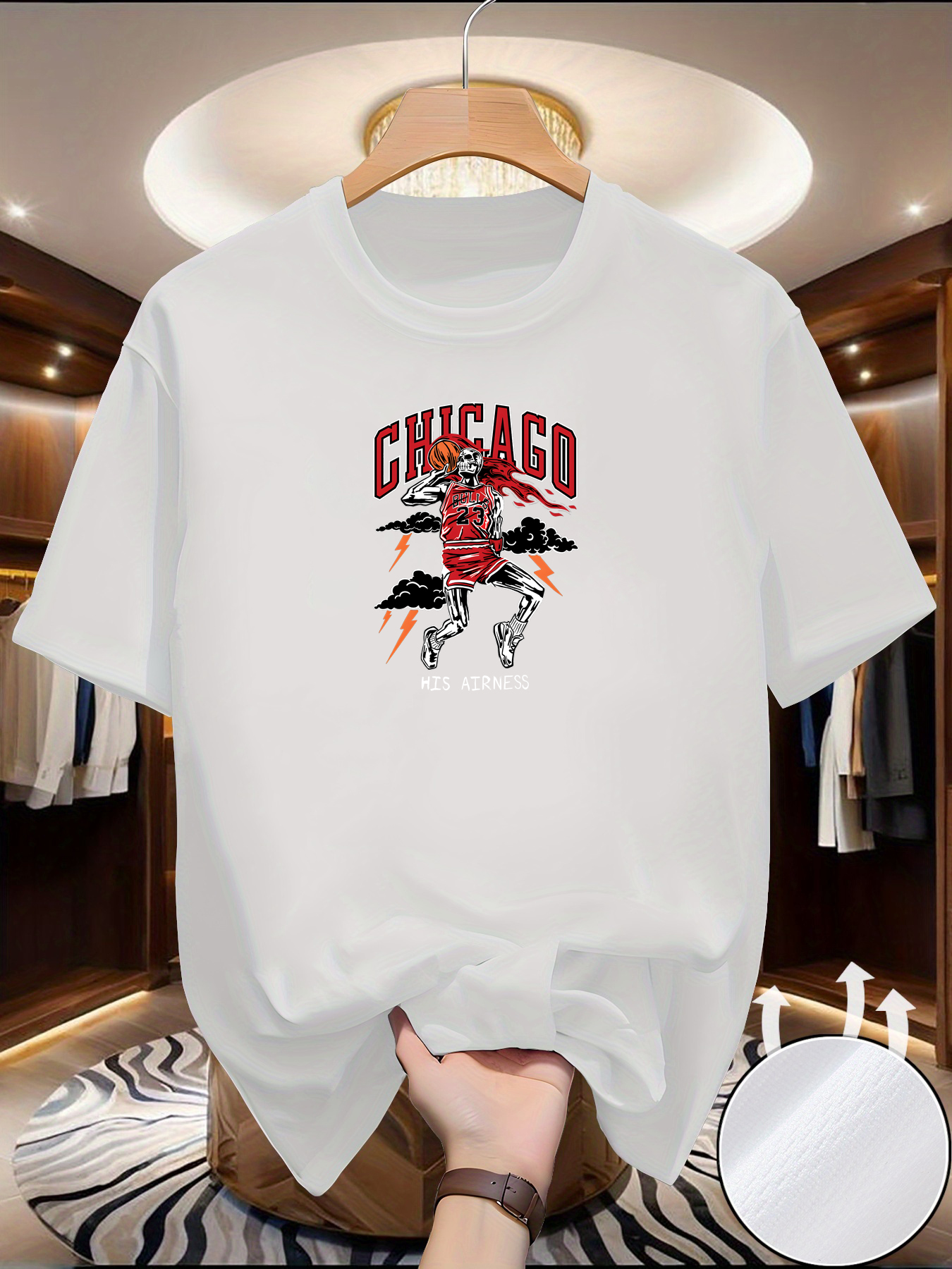 Summer Clothing Essentials Men - Men's Graphic T-Shirts - Casual crew