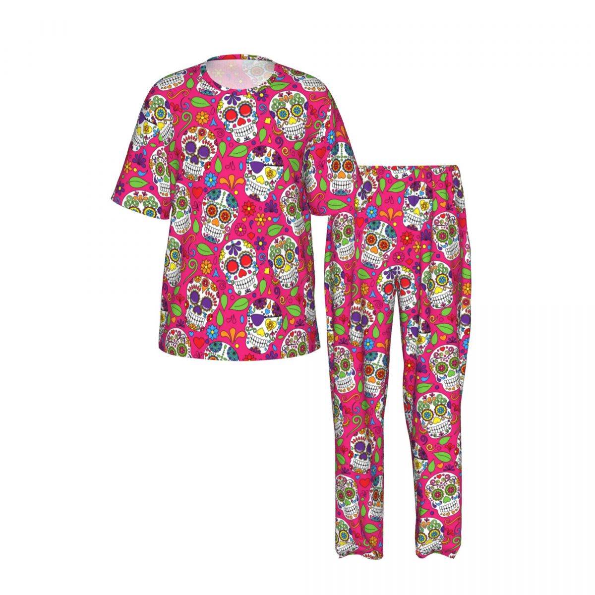 Men Pajamas Suit Short Sleeved - Summer Days Clothing ulasan dan harga
