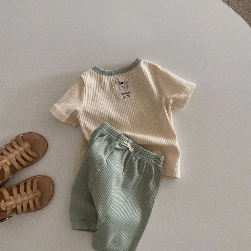 Summer Baby's Sets With Label  - Summer Clothing Label ulasan dan harga