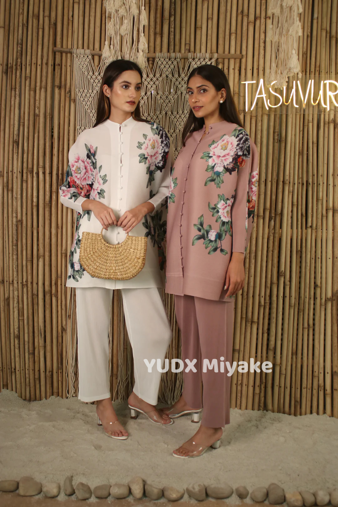 YUDX Miyake Pleated Floral Pri - Summer Days Clothing ulasan dan harga