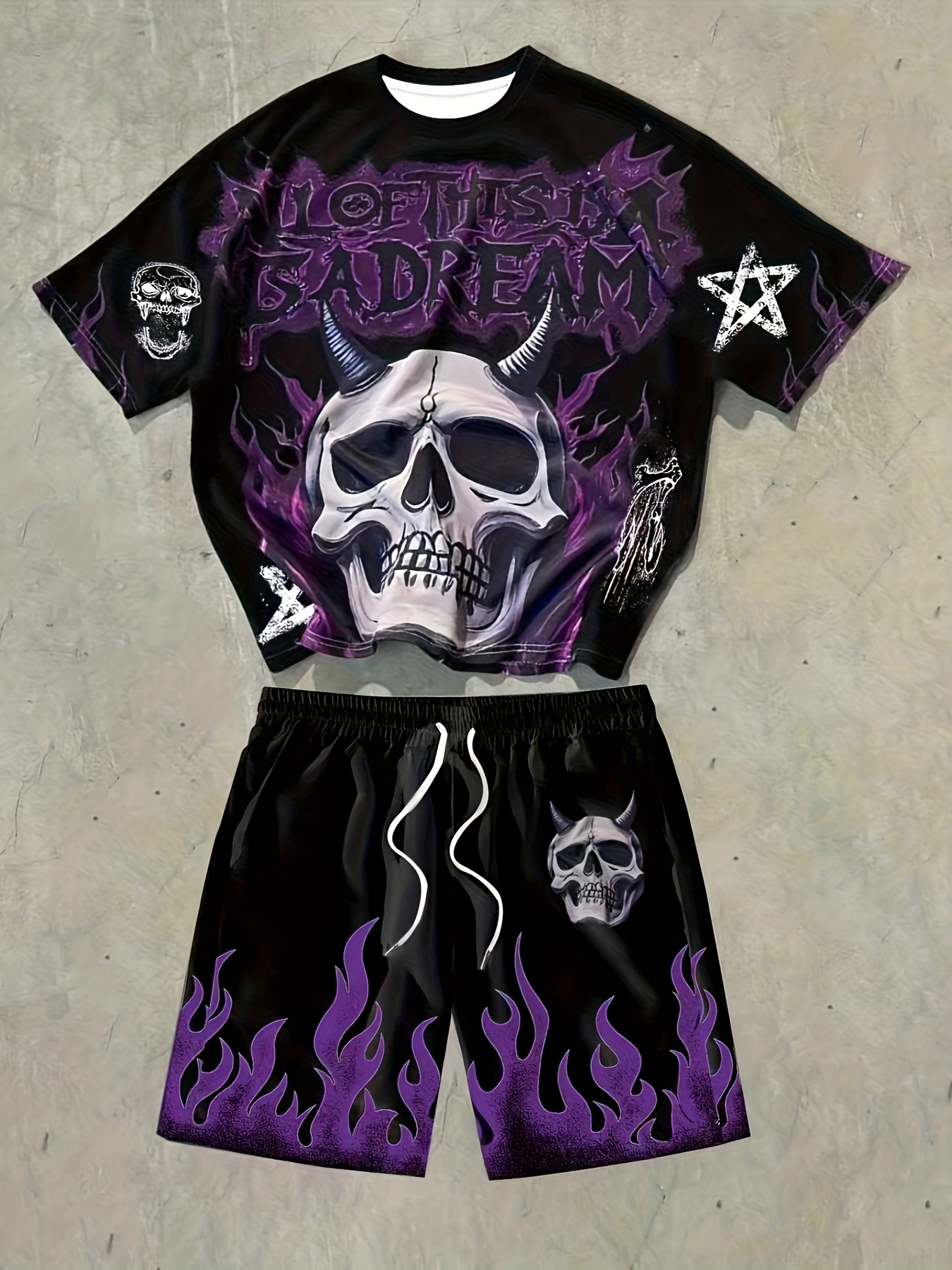 Hot Selling men's New Skull Le - Summer Clothing Styles Men ulasan dan harga
