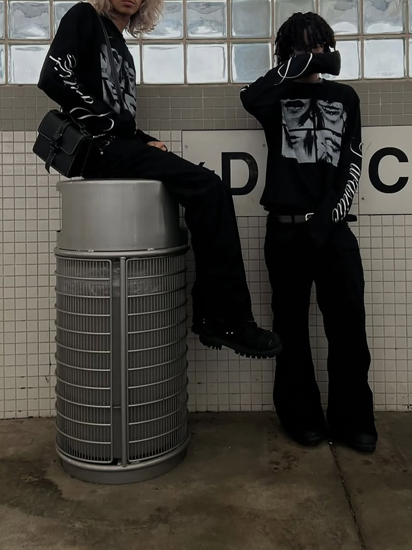 Dark style street punk unisex  - Summer Clothing Long Sleeve ulasan dan harga