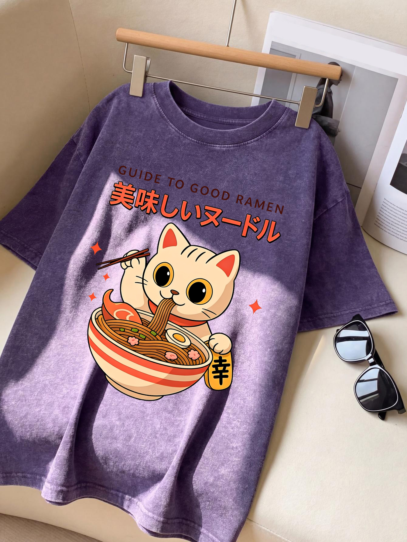 Guide To Good Ramen Print Retr - Summer Clothing Guide ulasan dan harga