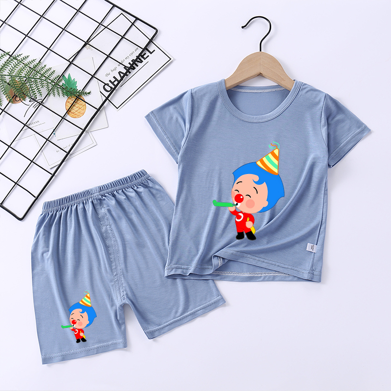 Plims Clown Children Pajamas H - Summer Days Clothing ulasan dan harga