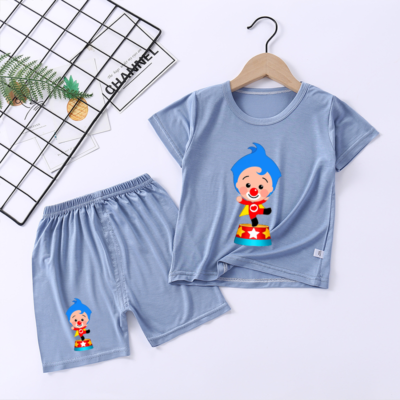 Plims Clown Children Pajamas H - Summer Days Clothing ulasan dan harga