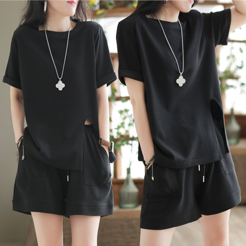 Summer Casual Sporty Loose Sli - Summer Clothing Affordable ulasan dan harga