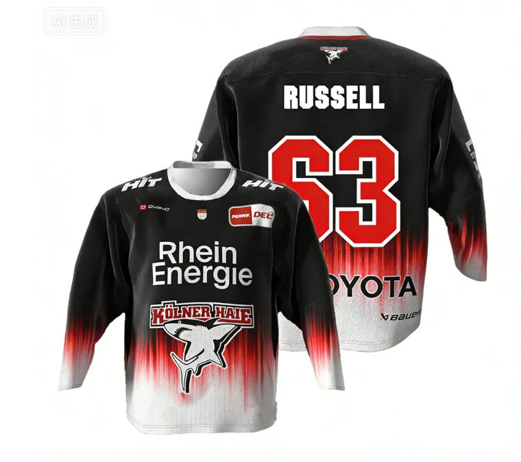 Kölner Haie MacLeod #89 Russel - Summer Clothing Long Sleeve ulasan dan harga