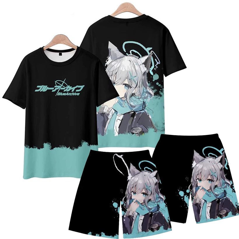 Men's Suits Anime Blue Archive - Summer Clothing Outfits ulasan dan harga