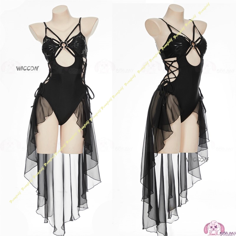 Cosplay Costume Woman Suit But - Swimsuit One Piece ulasan dan harga