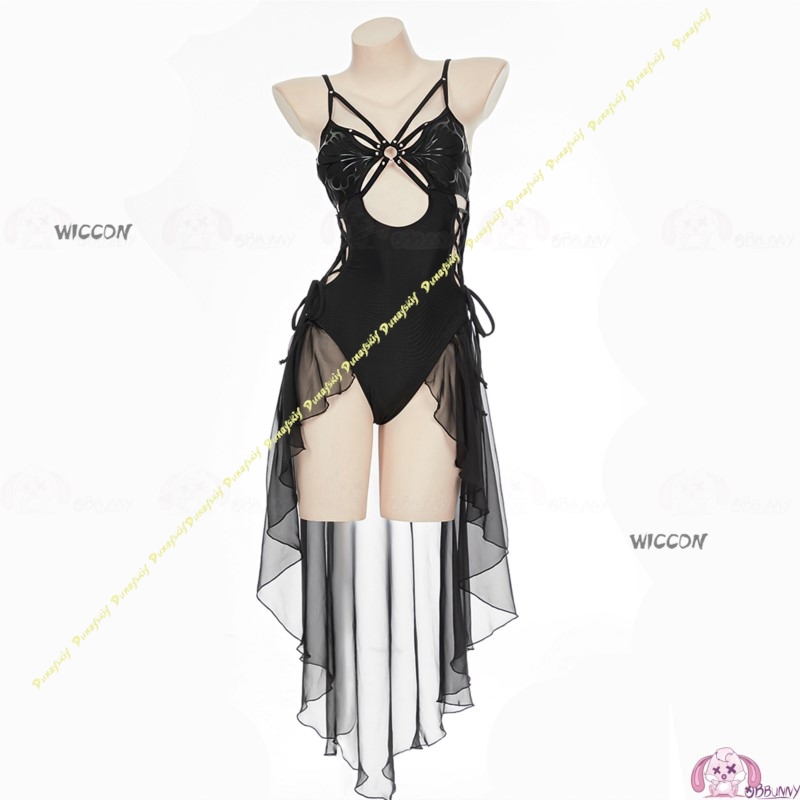 Cosplay Costume Woman Suit But - Swimsuit One Piece ulasan dan harga