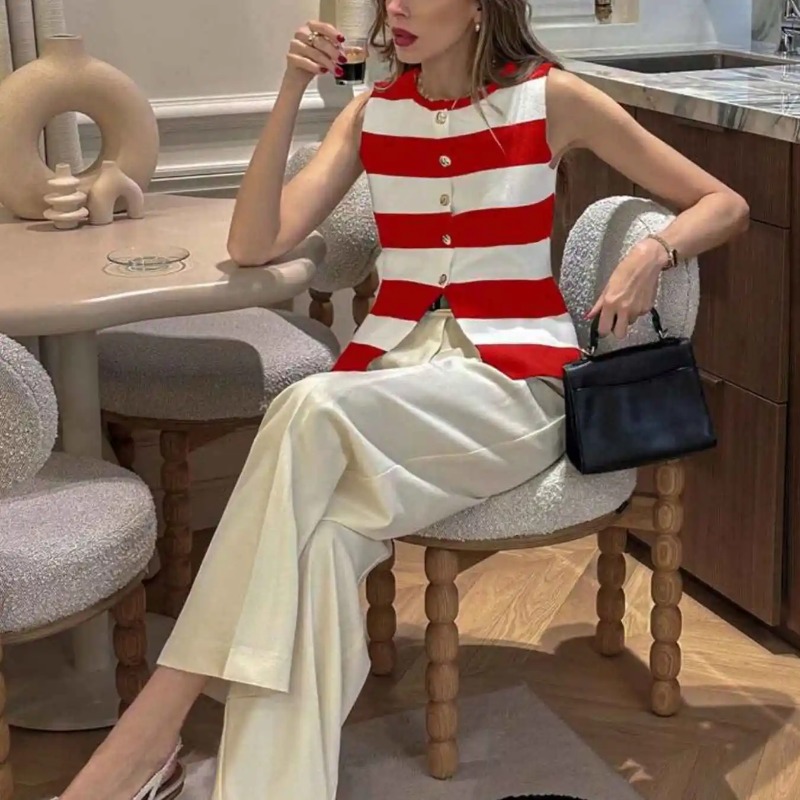 Fashion O-Neck Sweaters Women  - Summer Days Clothing ulasan dan harga
