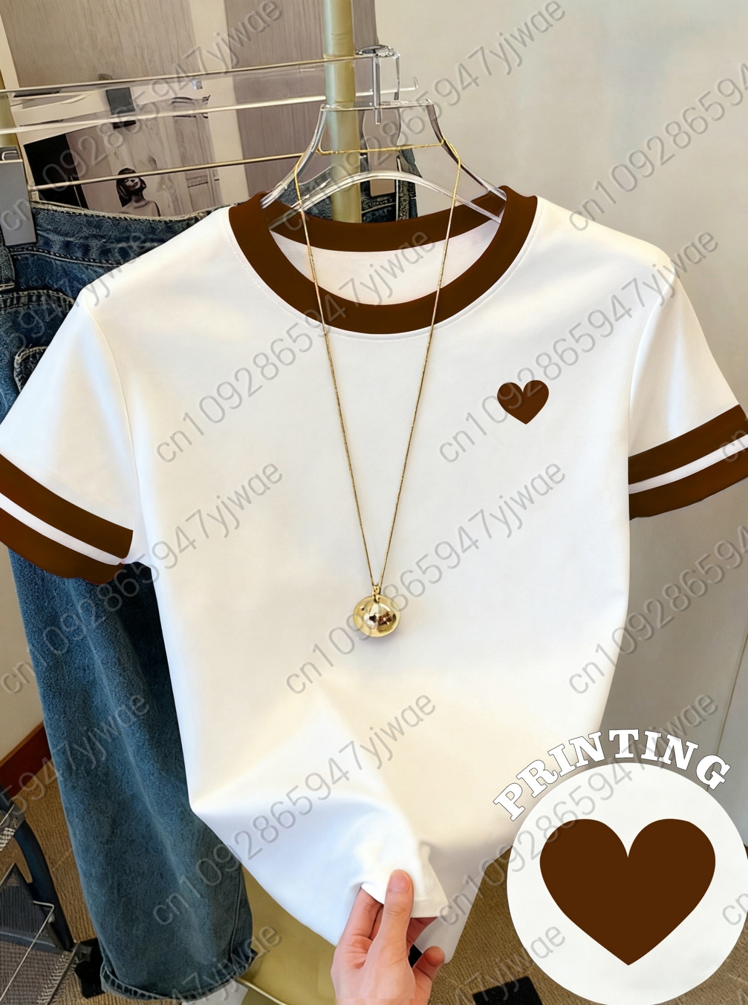 Womens Short Sleeve Valentines - Summer Days Clothing ulasan dan harga