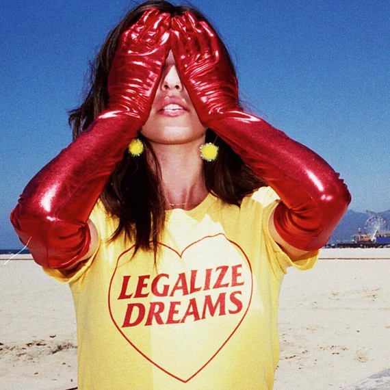 Skuggnas DREAMS tee tshirt wom - Soft Summer Yellow Clothing ulasan dan harga