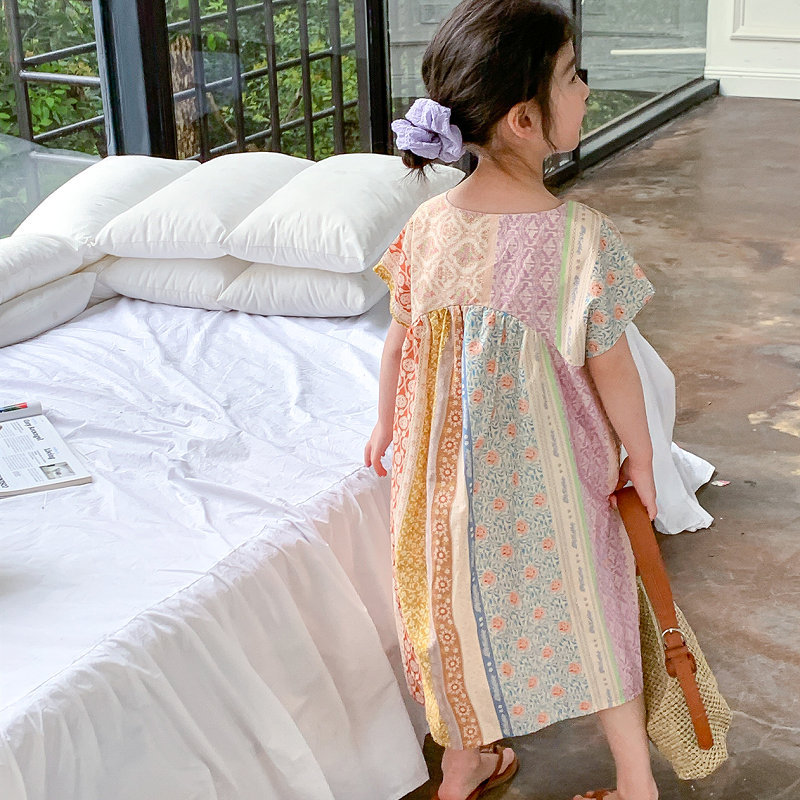 Fashion Girls' Dress Comfortab - Summer Clothing Affordable ulasan dan harga