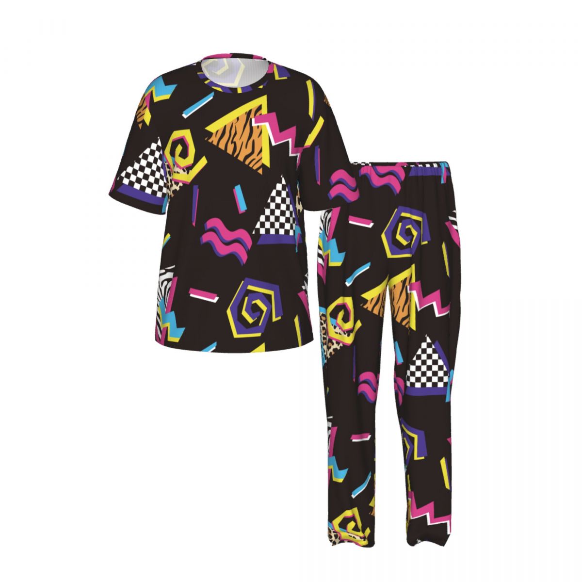 Men Pajamas Suit Short Sleeved - Summer Clothing Styles Men ulasan dan harga