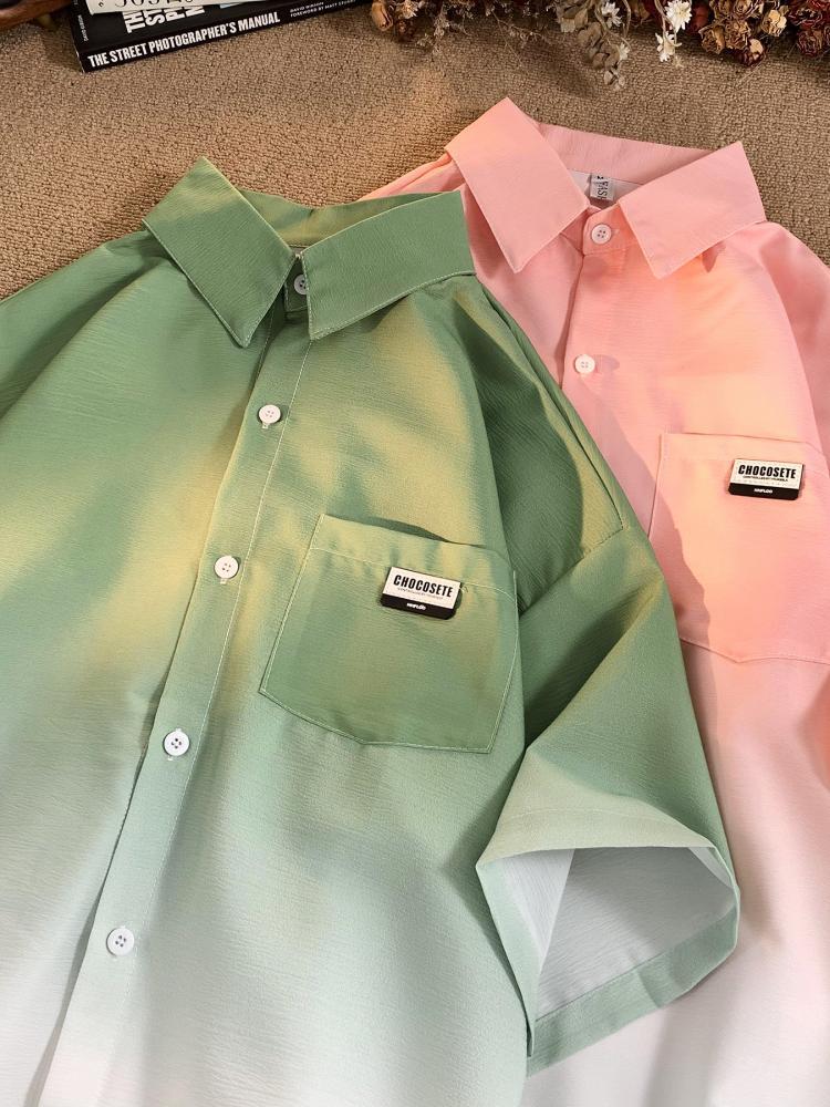 adual Color ort Sve Men's irt  - Summer Clothing Label ulasan dan harga