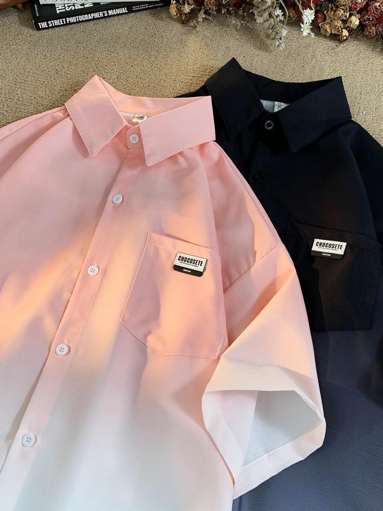 adual Color ort Sve Men's irt  - Summer Clothing Label ulasan dan harga