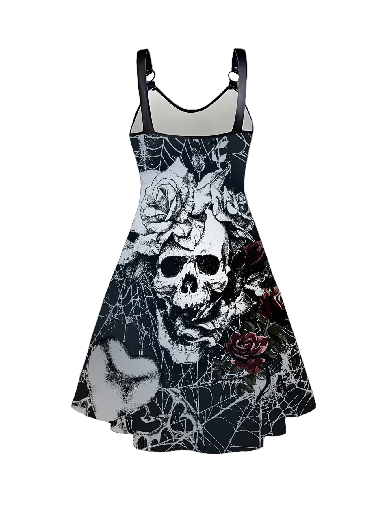 Plus Size Goth Punk Dress Wome - Summer Goth Clothing ulasan dan harga