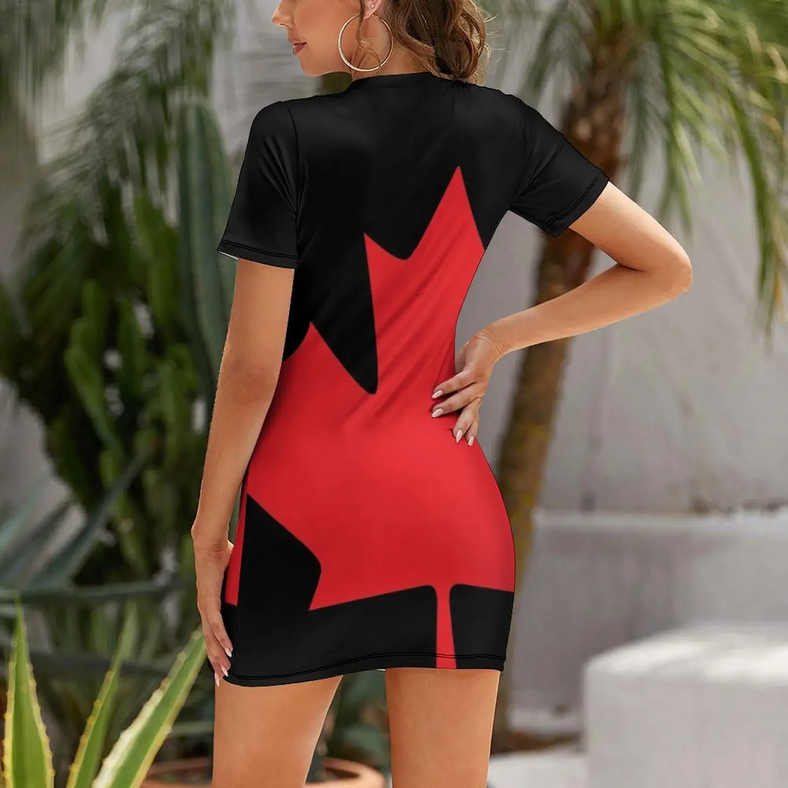 Canada - Maple Leaf (Red) Shor - Summer Clothing Women Canada ulasan dan harga