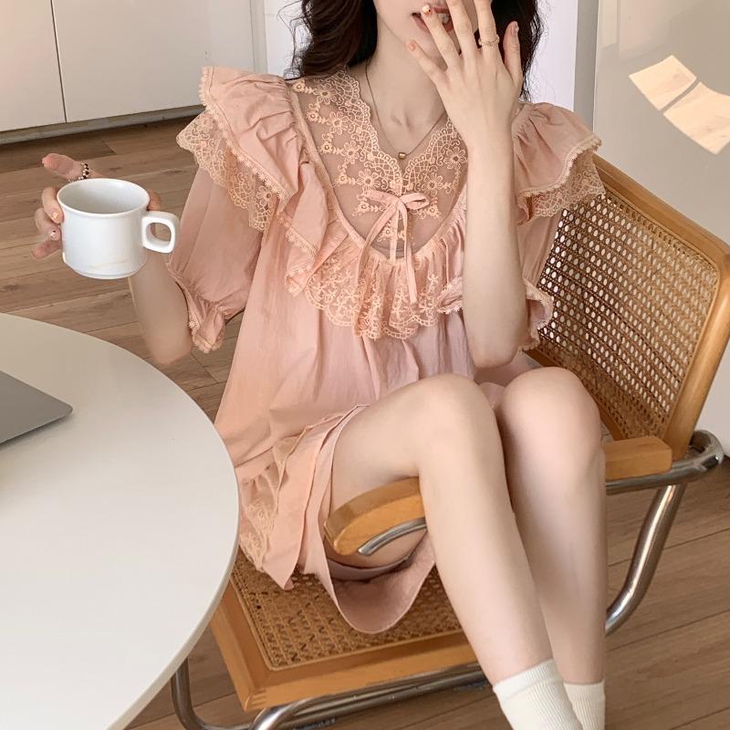 Plus Over Size 4XL Women Frenc - Summer Clothing For Women Over 50 ulasan dan harga