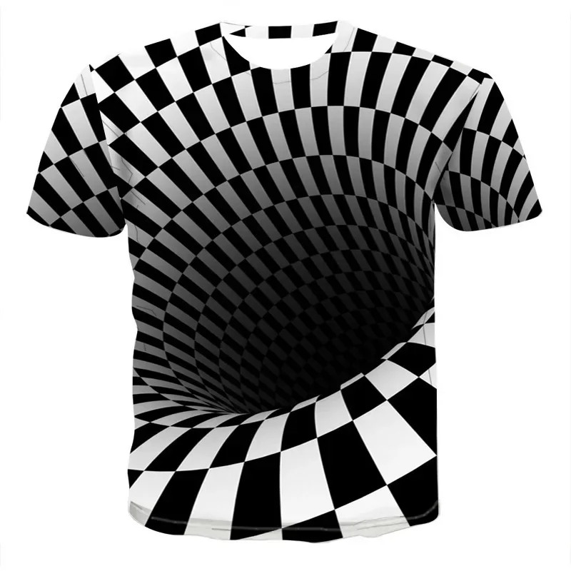 Men's 3D printed T-shirt, over - Summer Clothing Affordable ulasan dan harga