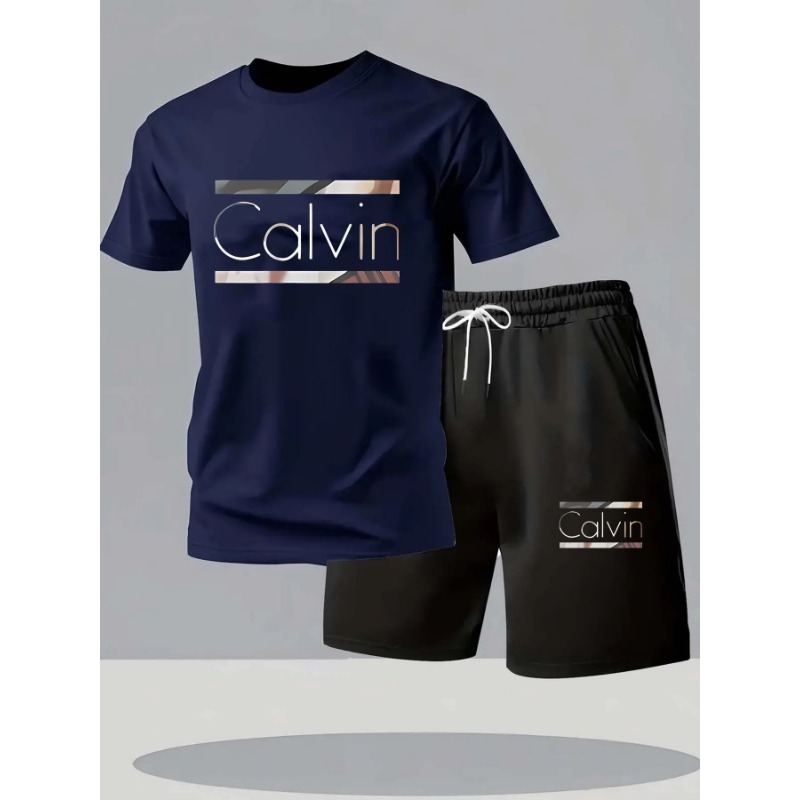 Summer round Neck Short Sleeve - Summer Clothing Styles Men ulasan dan harga