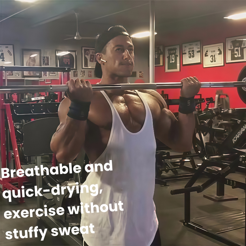 Fitness essential vest, gym st - Summer Clothing Essentials Men ulasan dan harga