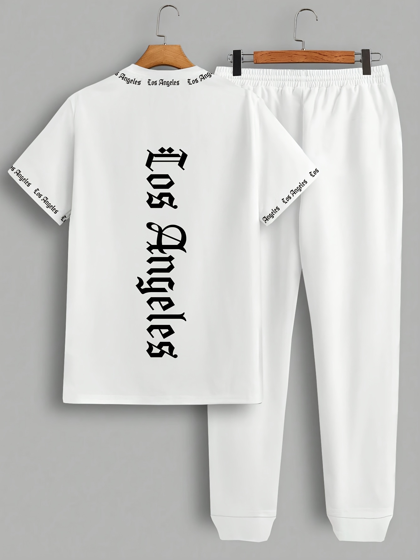 Summer Men's Gothic Letter Pri - Summer Goth Clothing ulasan dan harga