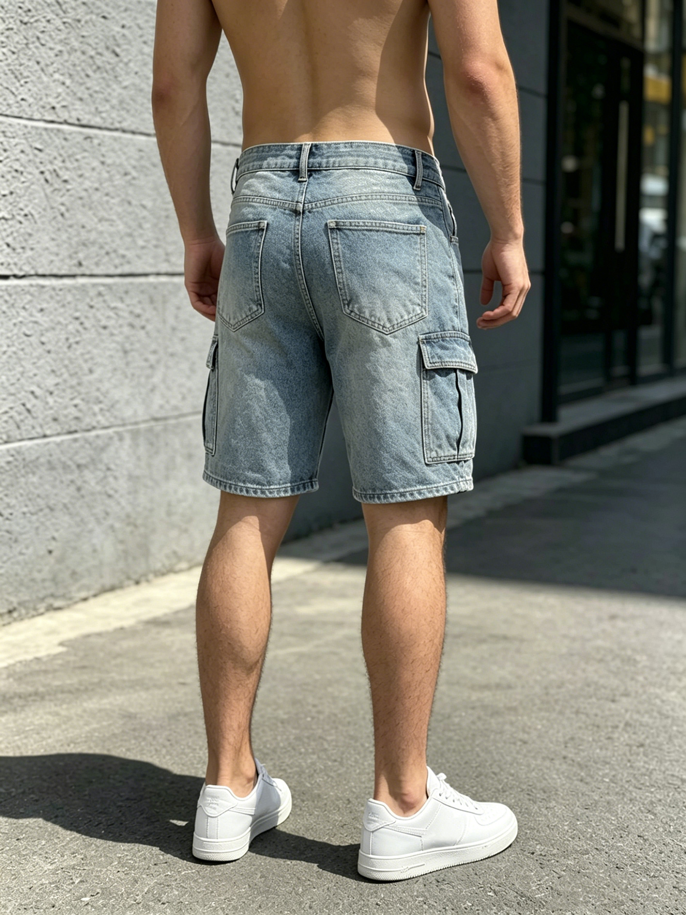 Men Workwear Jeans Denim Pants - Summer Clothing Styles Men ulasan dan harga