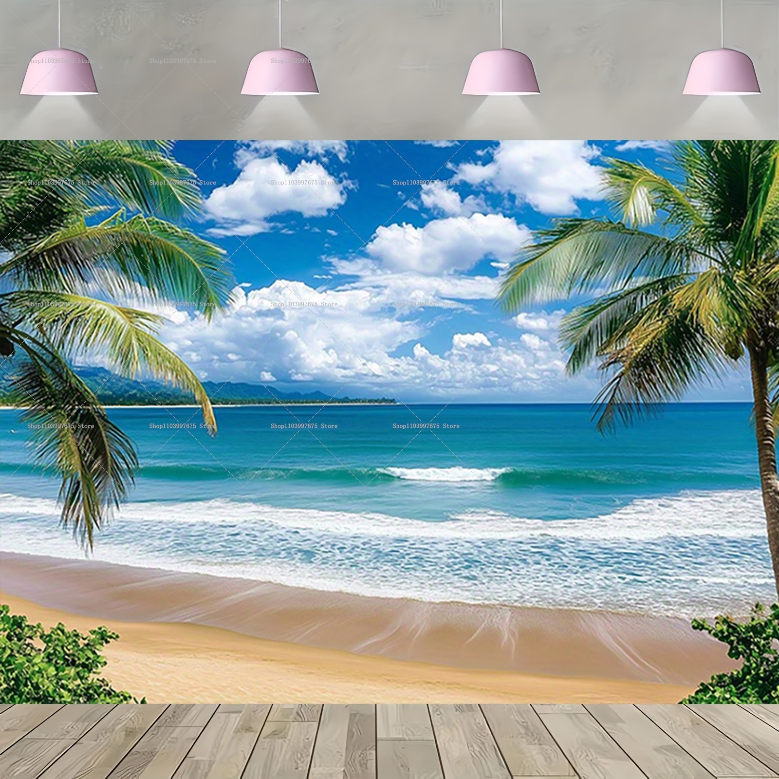 Spring&Summer Tropical Beach S - Summer Days Clothing ulasan dan harga