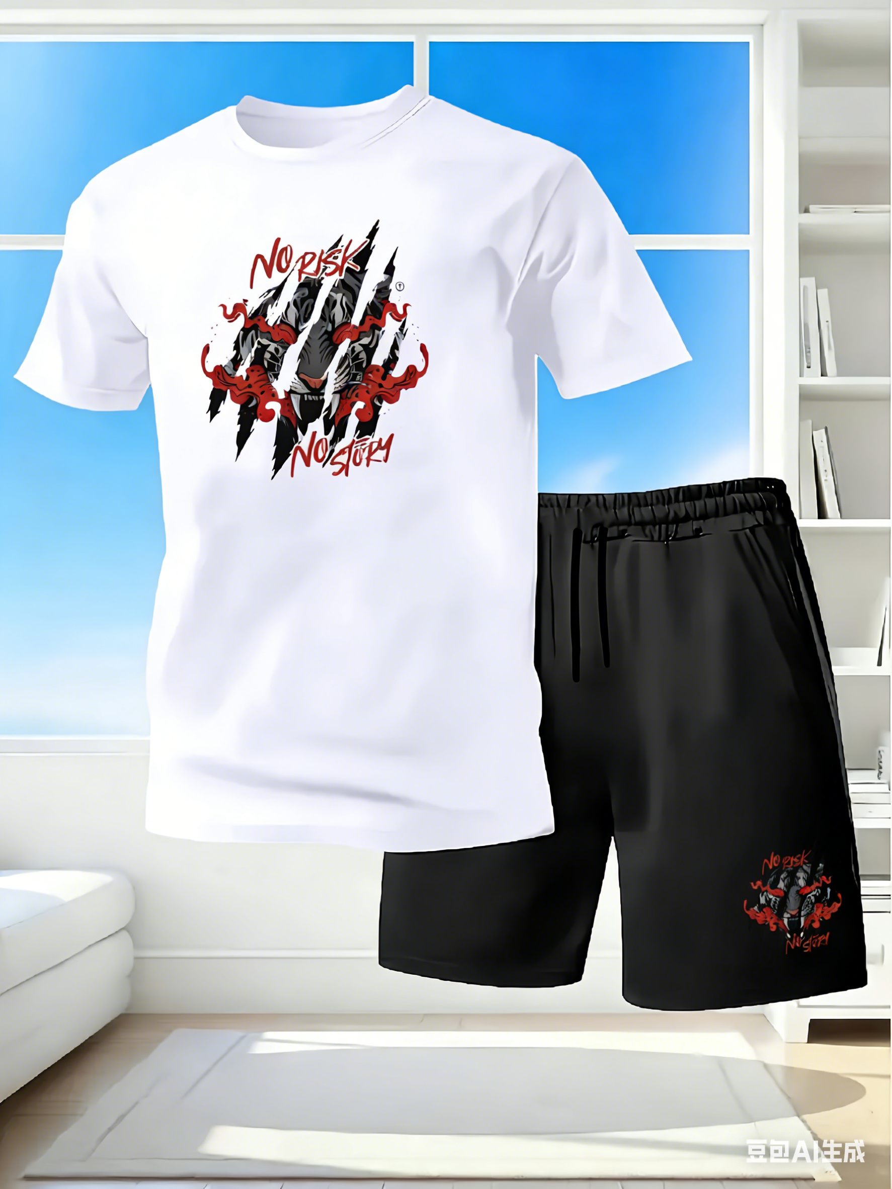 Men's 2Piece Quick Dry Tracksu - Summer Clothing Outfits ulasan dan harga