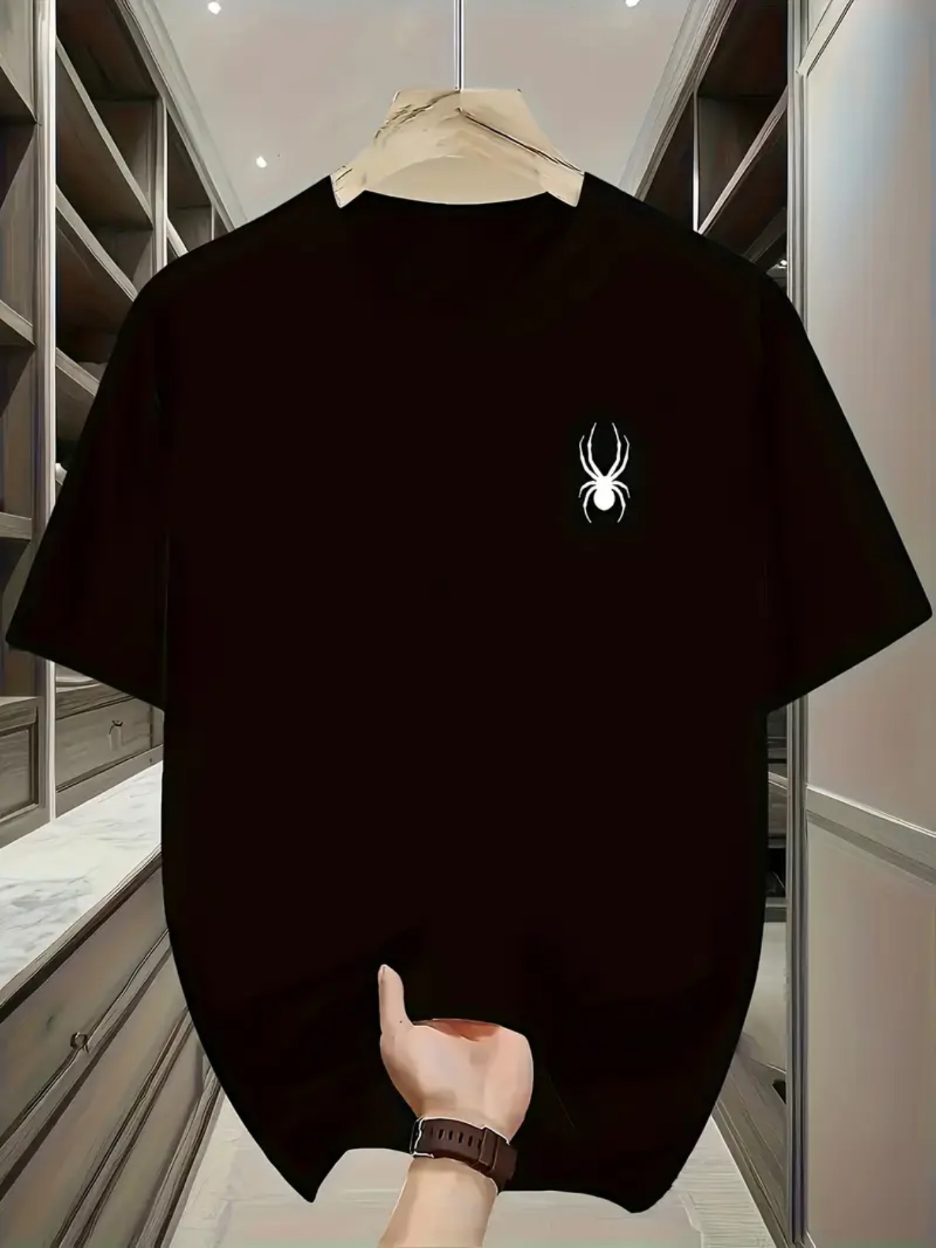 Short-sleeved T-shirt with sma - Summer Clothing Affordable ulasan dan harga