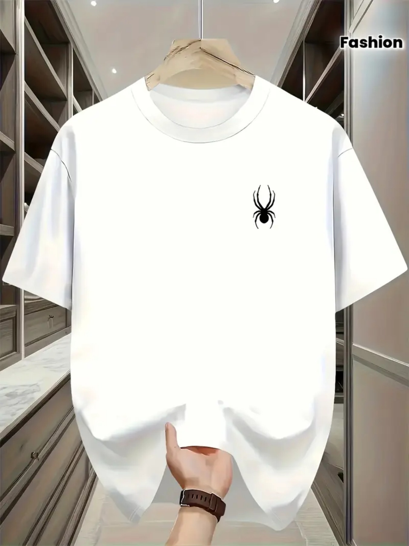 Short-sleeved T-shirt with sma - Summer Clothing Affordable ulasan dan harga