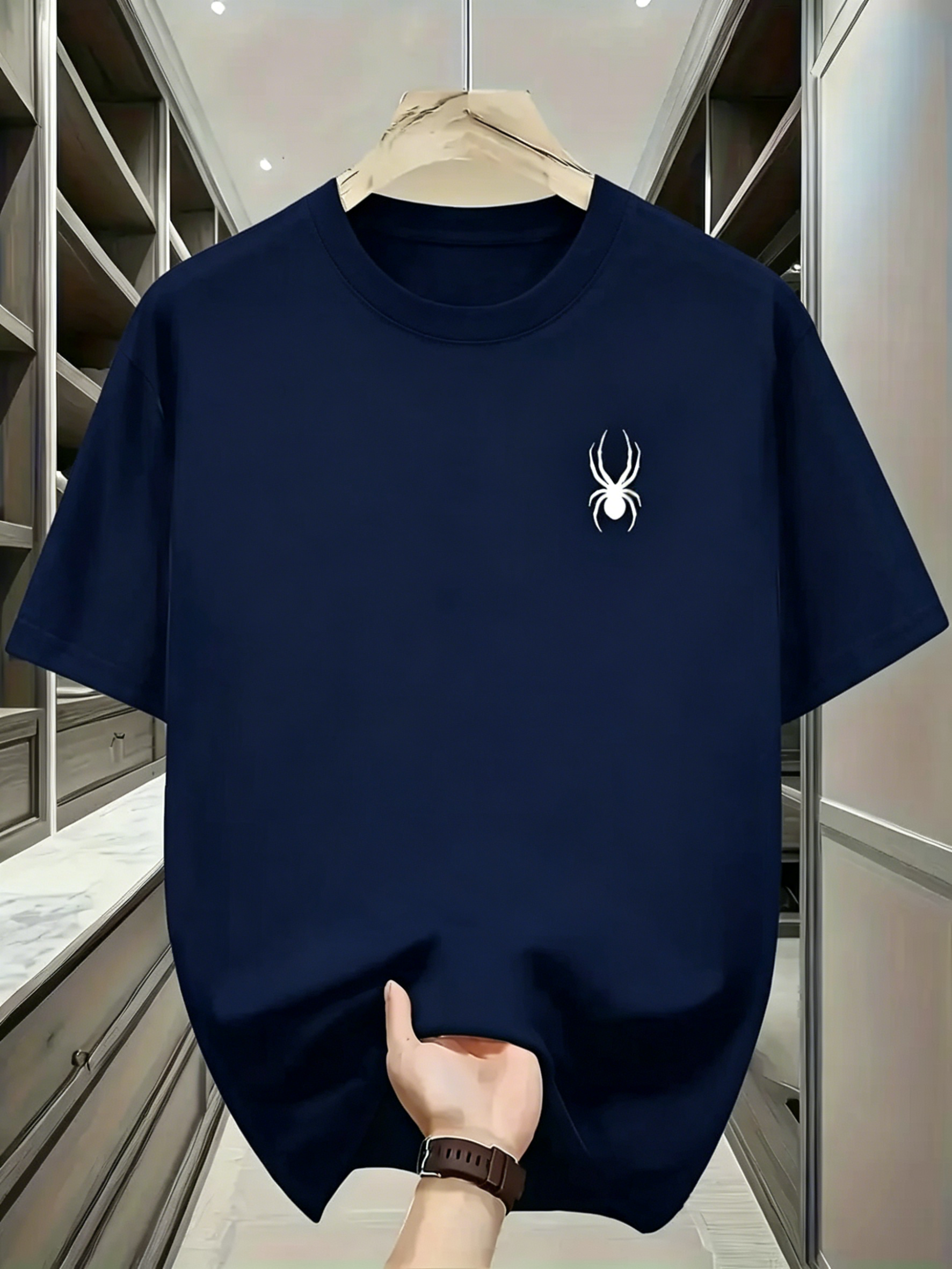 Short-sleeved T-shirt with sma - Summer Clothing Affordable ulasan dan harga