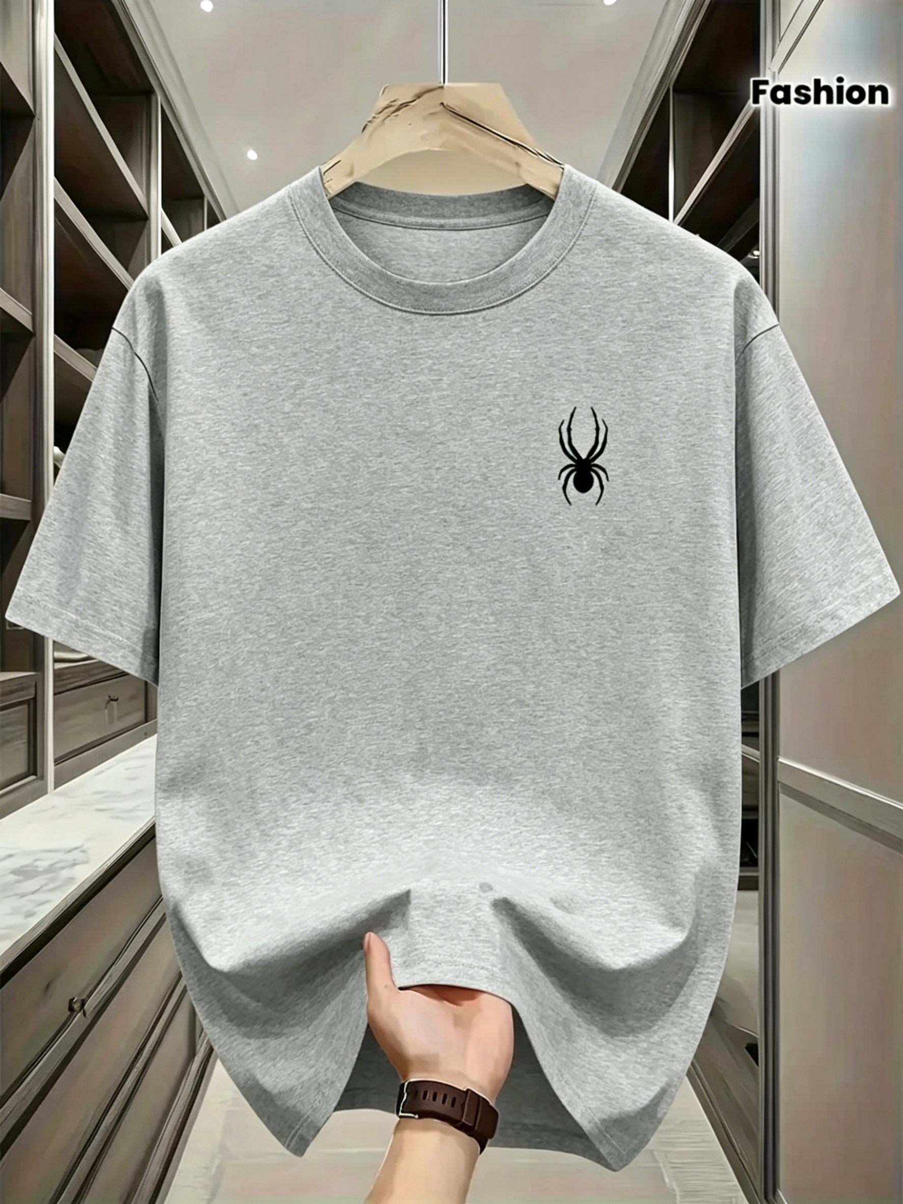 Short-sleeved T-shirt with sma - Summer Clothing Affordable ulasan dan harga