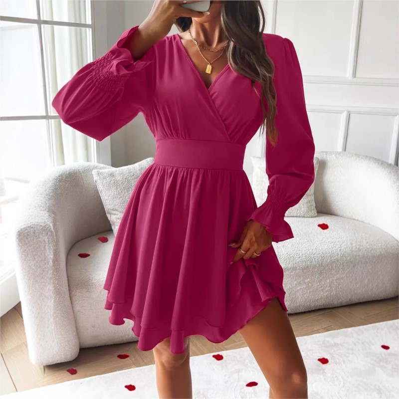 Dresses 2025 Woman Clothing V  - Summer Clothing Wraps ulasan dan harga