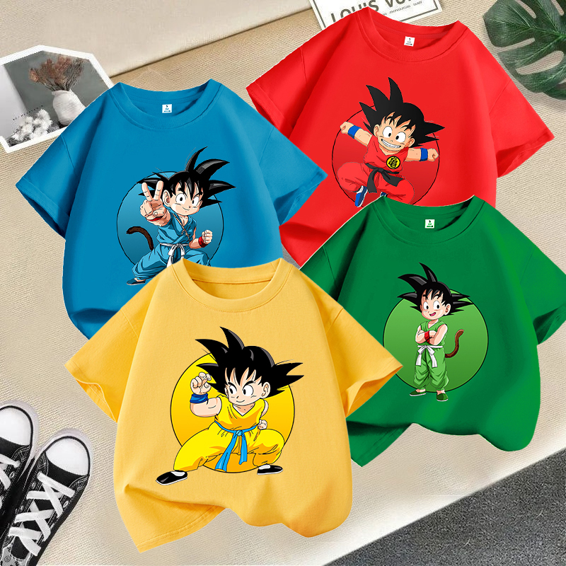 Dragon Ball Goku T-shirt Child - Summer Clothing Boys ulasan dan harga