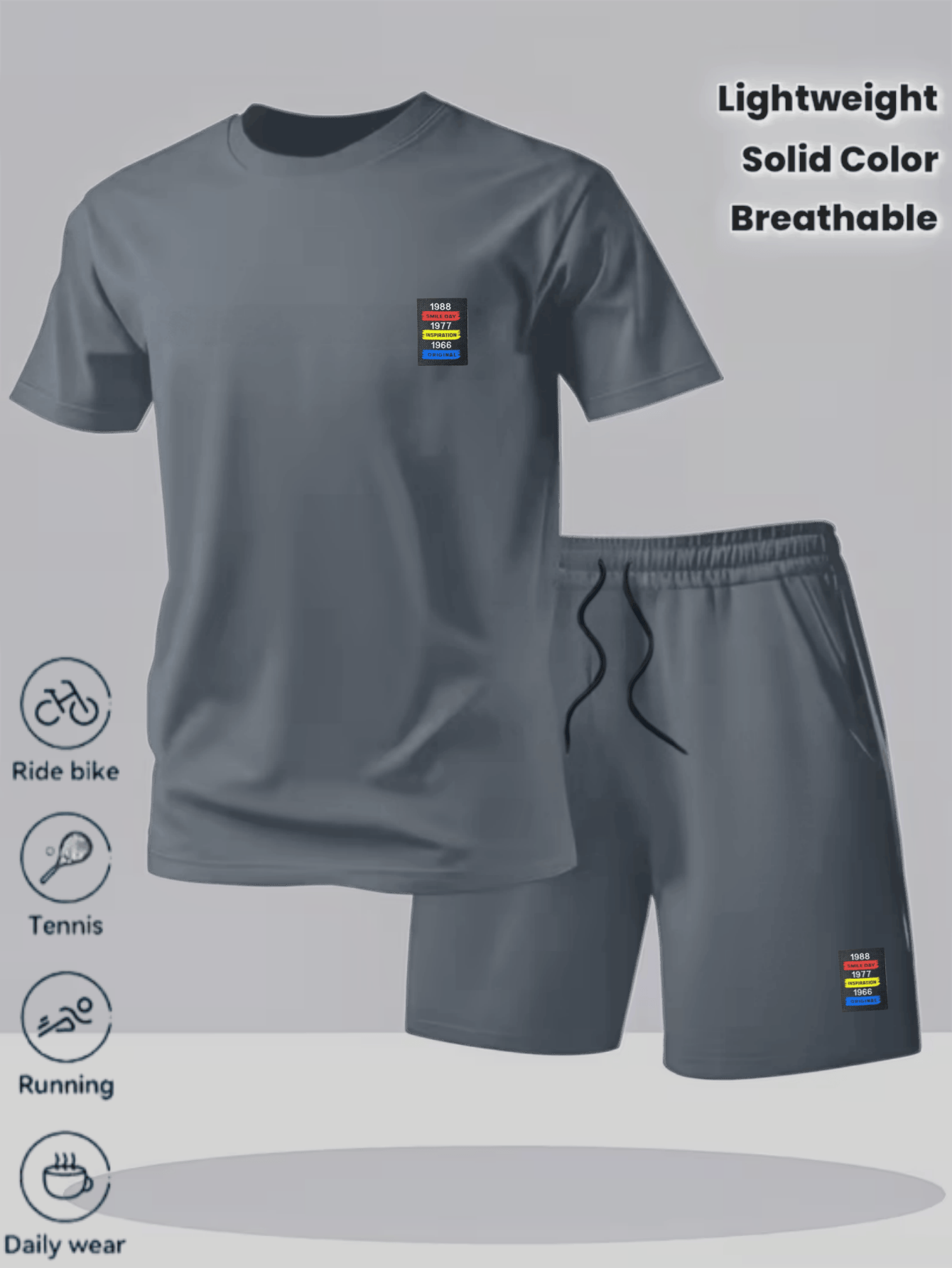 Men's Summer Casual Sport Set  - Summer Clothing Outfits ulasan dan harga