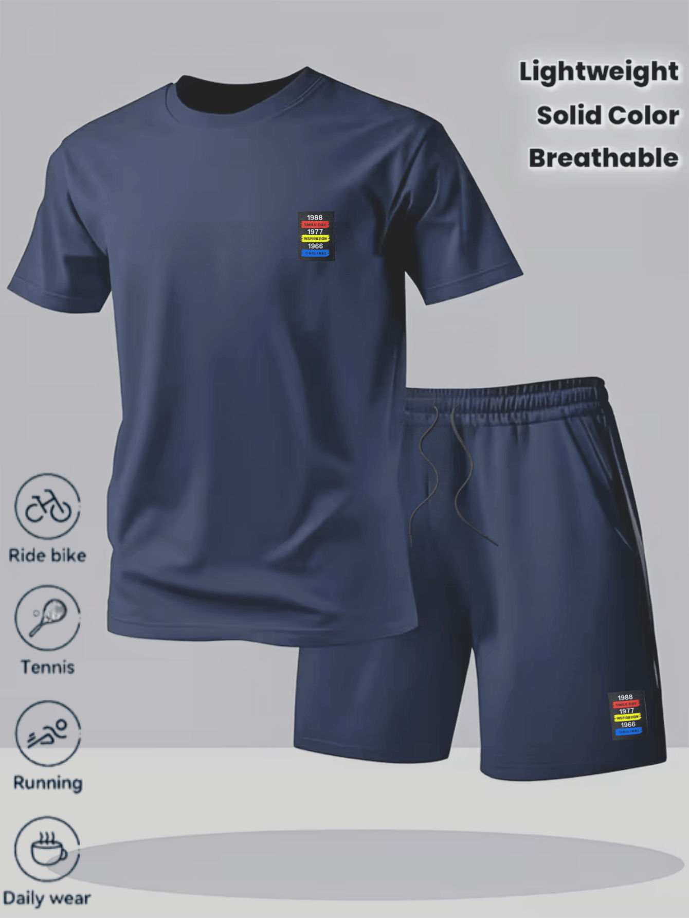 Men's Summer Casual Sport Set  - Summer Clothing Outfits ulasan dan harga
