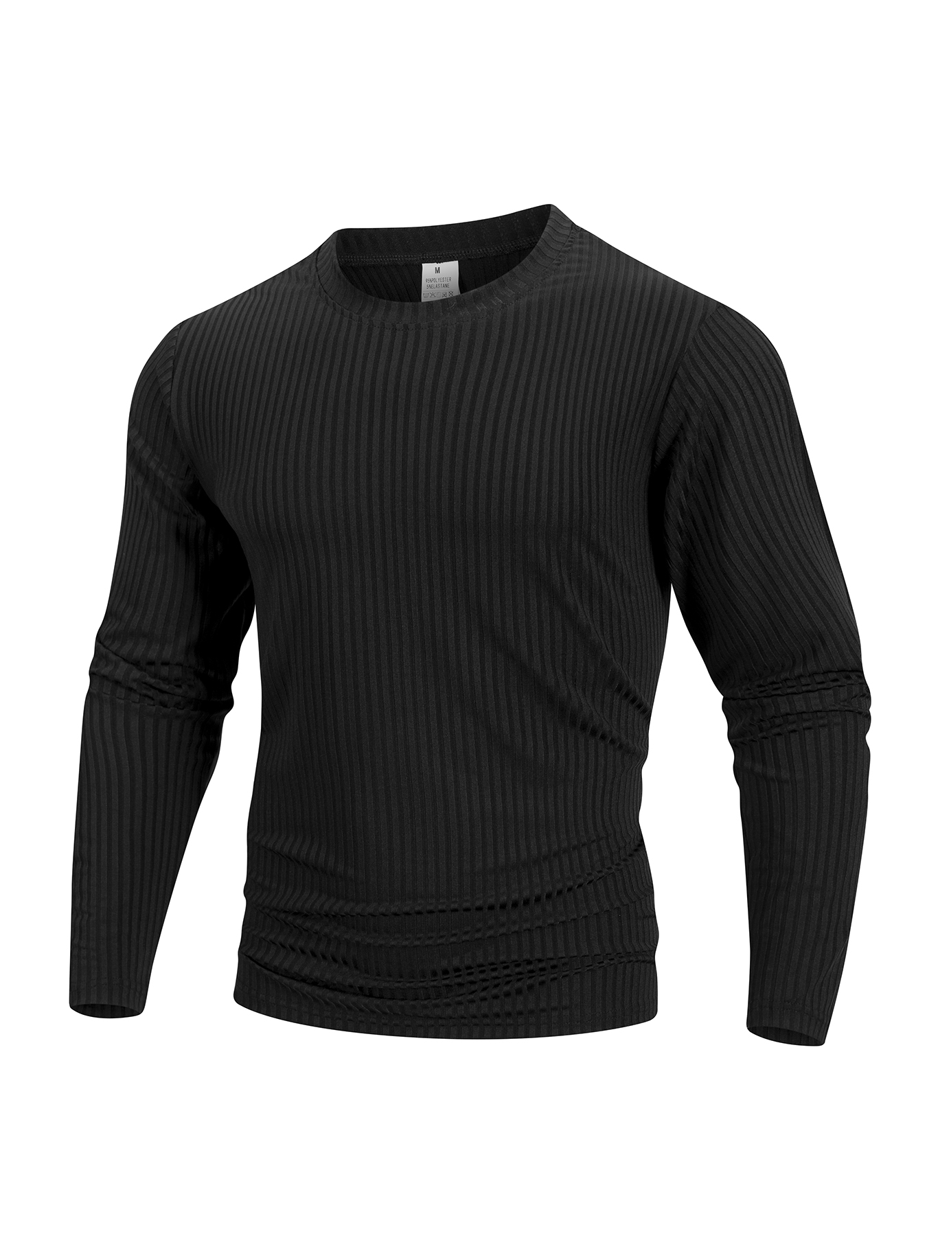 Spring Summer Men's Crew Neck  - Summer Clothing Long Sleeve ulasan dan harga