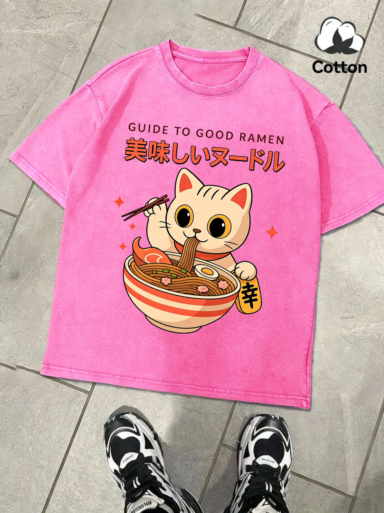 Guide To Good Ramen Print Wash - Summer Clothing Guide ulasan dan harga