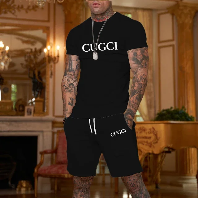 2025 Summer T-shirt, shorts me - Summer Clothing Essentials Men ulasan dan harga