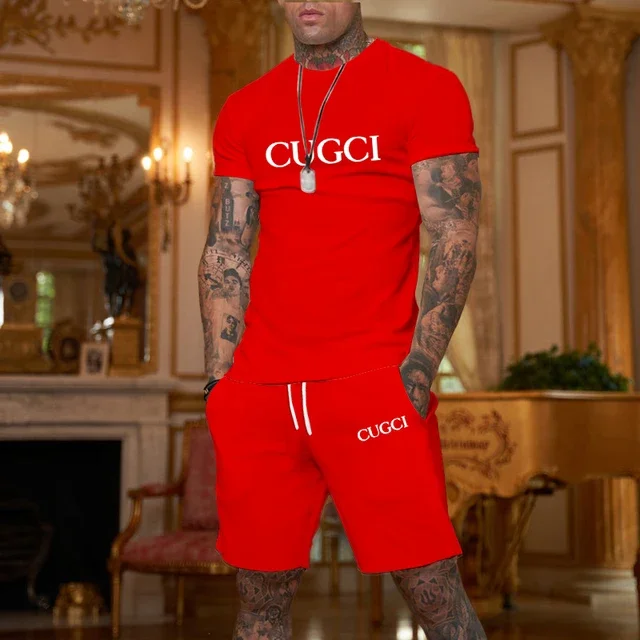 2025 Summer T-shirt, shorts me - Summer Clothing Essentials Men ulasan dan harga